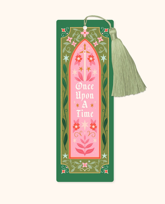 Once Upon A Time Fantasy Bookmark with Tassel
